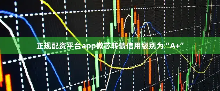 正规配资平台app微芯转债信用级别为“A+”